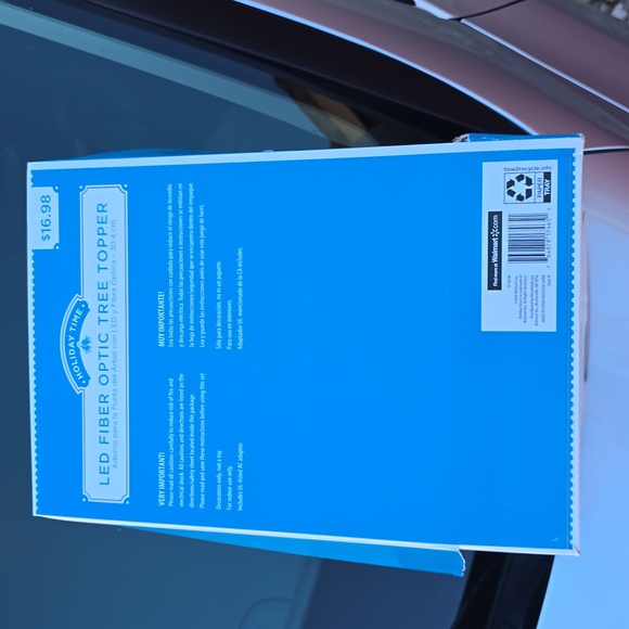 LED Fiber Optic Tree Topper - Picture 2 of 2